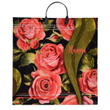 Пакет с пластиковой ручкой  40*40 Ханна (прод.по 10)*100