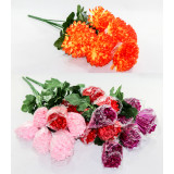 Букет цветов искусств. №233 D=12см (7 цветков) L 55см (уп. 20 Цена за уп!)