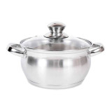 Кастрюля TimA Практичная 1,2л с крышкой капс. дно П-148*4  3343