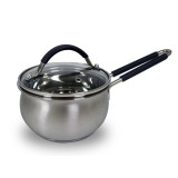 Ковш TimA Удобный 1,2л с крышкой капс. дно У-149К*4  3558