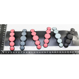 Заколка автомат КР-4097 (прод. по 6)*12 цвет