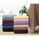 Полотенце д/лица Бояртекс 50х90  тем. синий 6396