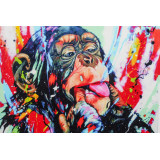 Картина рисование по номерам 40х50 RA3673 радужная обезьяна