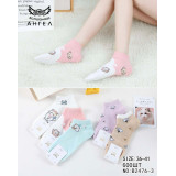 Носки жен.сетка корот. 