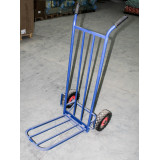 Тележка ручная ZR-2 Рокла-Мастер+ Колесо PPU 250*75 (черная пена,подш) 