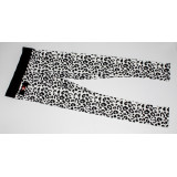 Лосины жен. Ozge 1-2 (42-48) (прод. по 4) леопард белый тонкие