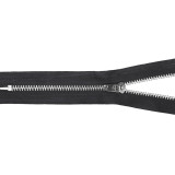 Молния ДЖИНС 18см черн. тем. никель