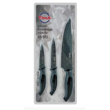 Набор из 3 ножей TimA GreyStone GS-ST3 (01,05,06)*36 1912
