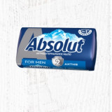 Мыло твердое ABSOLUT For men 90гр  Лемонграсс и Мята*6/72  4508