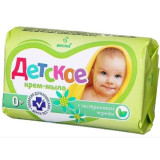 Мыло-крем твердое ВЕСНА Детское 90г регенерирующее с экстрактом Череды*6  4028  *(, 01.03.2028)*