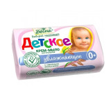 Мыло-крем твердое ВЕСНА Детское 90г увлажняющее с Овсяным молочком*6 1699    *(, 01.03.2028)*