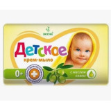 Мыло твердое ВЕСНА Детское 90г с маслом Оливы*6  1682