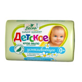 Мыло твердое ВЕСНА Детское 90г успокаивающее с экстрактом Ромашки*6  1651