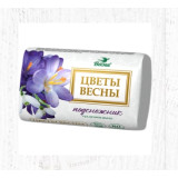Мыло твердое Цветы весны 90г Подснежник  5017