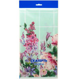 Скатерть одноразовая 120x180  Мятное утро 1074