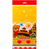 Скатерть ПВД одноразовая 120*220 Сладкоежка 4950