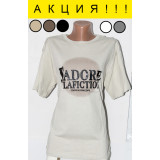 Футболка жен. Orange №72 (единый размер 48-52) черный