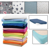 Простынь на рез. трикотаж 80х200 борт 20см малина