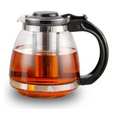 Чайник стеклянный TimA коралловый 1500мл с ситом,пласт ручка+крышка А017-В*24 2070