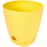 Горшок д/цветов Amsterdam D140мм,1.35л с прикорн.поливом спелая груша *10  8255