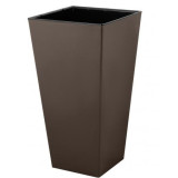 Горшок д/цветов InGreen London CUBE 250х250х470мм,19,4л с дренаж.вставкой франц платан *8 3690/3698