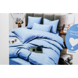 КПБ HOME Collection Пандора страйп-сатин (2,0 сп ) голубой