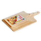 Набор досок разделочных с ручкой ЛБ-183  9214