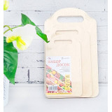 Набор досок разделочных с прорезной ручкой ЛБ-184  9221