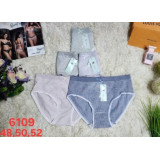 Плавки жен (F) (прод по 2) 6109 серые