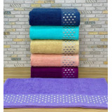 Полотенце банное 70х140см  Горох (прод по 6)