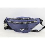 Сумка на пояс муж 12008-3(16х 16) син.