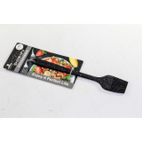 Кисточка силиконовая цельная 21см микс блист 322-SJZBPN1-11  9815