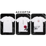 Футболка муж Принт белый XS