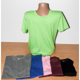 Футболка муж лайм S 8107