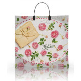 Пакет с пластиковой ручкой  36*34 Мелиса (прод.по 10)*100