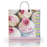 Пакет с пластиковой ручкой  36*34 Торт (прод.по 10)*100