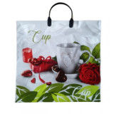 Пакет с пластиковой ручкой  36*34 Чашка (прод.по 10)*100