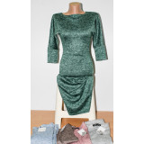 Платье меланж серый XS