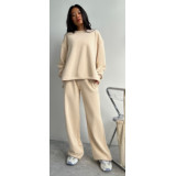 Костюм жен спорт JL бежевый XXS/XS 6008