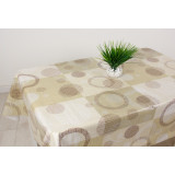 Клеенка столовая уДачная ткан. основа 1,3*50м 8837-3 Солнечное затмение 9400