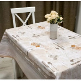 Клеенка столовая Mirror ткан. основа 1,4*20м М82010А Столовые приборы 7581