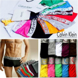 Боксерки муж Calvin Klein (L-3XL) (прод по 12) т.серый