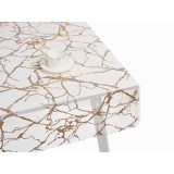 Клеенка силикон прозрач с рисун Dekorelle 0,6*20м  201-GB/3916 золото/прозр фон