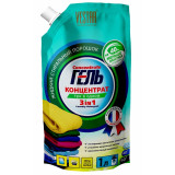 Гель д/стирки VESTAR 1000мл 3 в1 (дой-пак)*6  3957