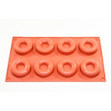 Форма силиконовая для конфет 29*16*1,5см. на 8 ячеек микс FY-0163  5154