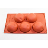 Форма силиконовая для конфет 29*17*3см. на 5 ячеек микс FY-0162  4881