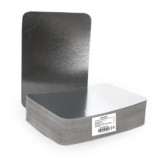 Крышка алюм-й для формы прямоуг 685мл 195*112мм  (прод по 100шт) 900шт/ящ 4834