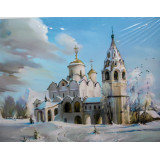 Мозаика со стразами 30х40 LMZ 3019 храм