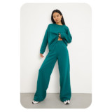 Костюм жен спорт JL трубы/изумруд XXXXL/164/170  2781