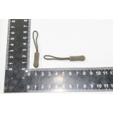 Пуллер д/бегунка со шнуром (прод по 20) тем. коричн